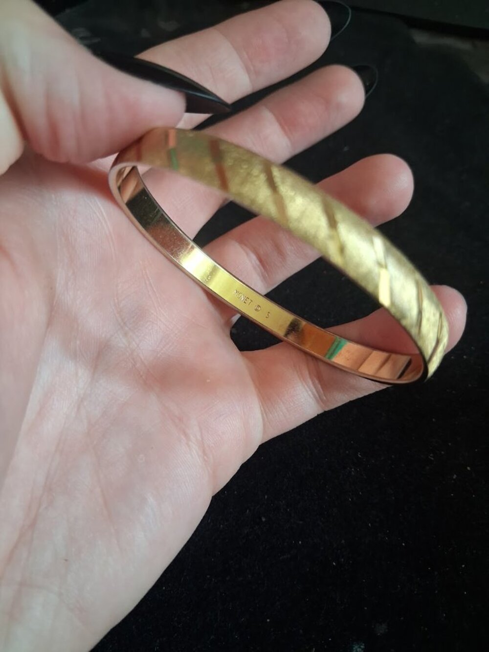 Monet bangle bracelet - Picture 2 of 4